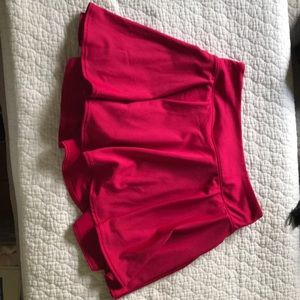 Pink Nike skort
